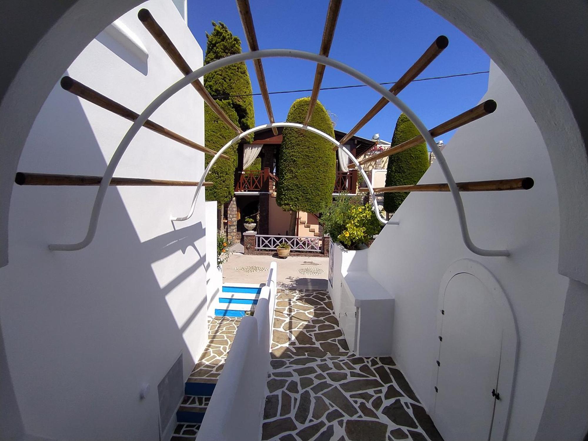 Chariot Apartments Santorini Kamári Rom bilde
